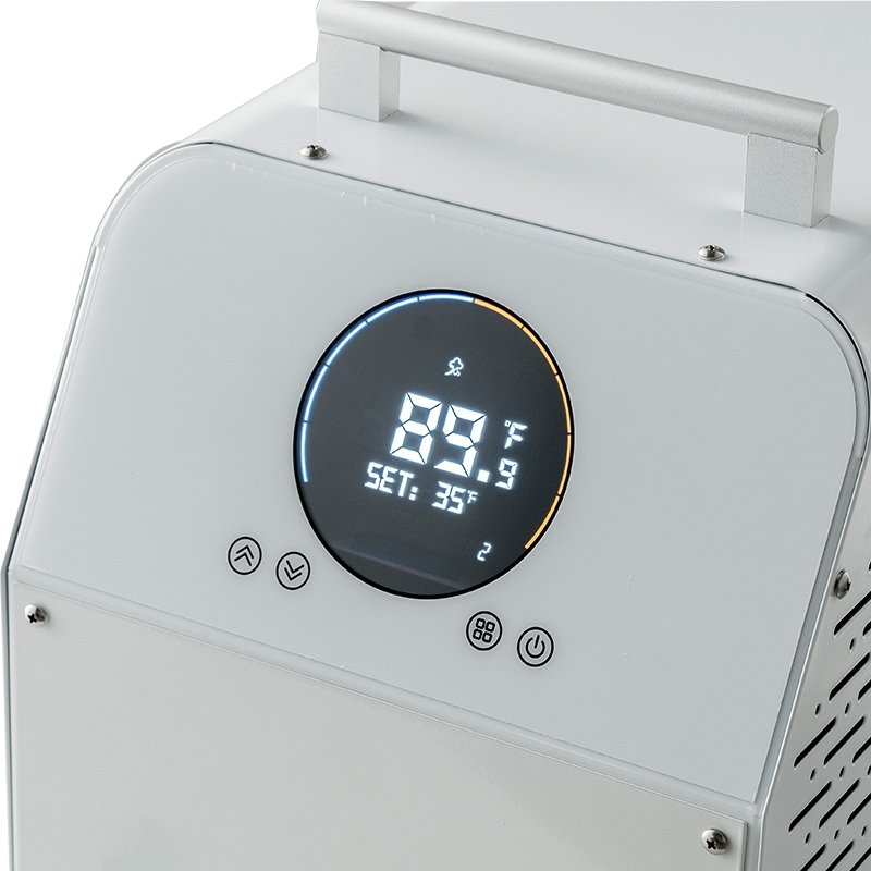 DCT Premier Edition 1.0 HP chiller — control panel