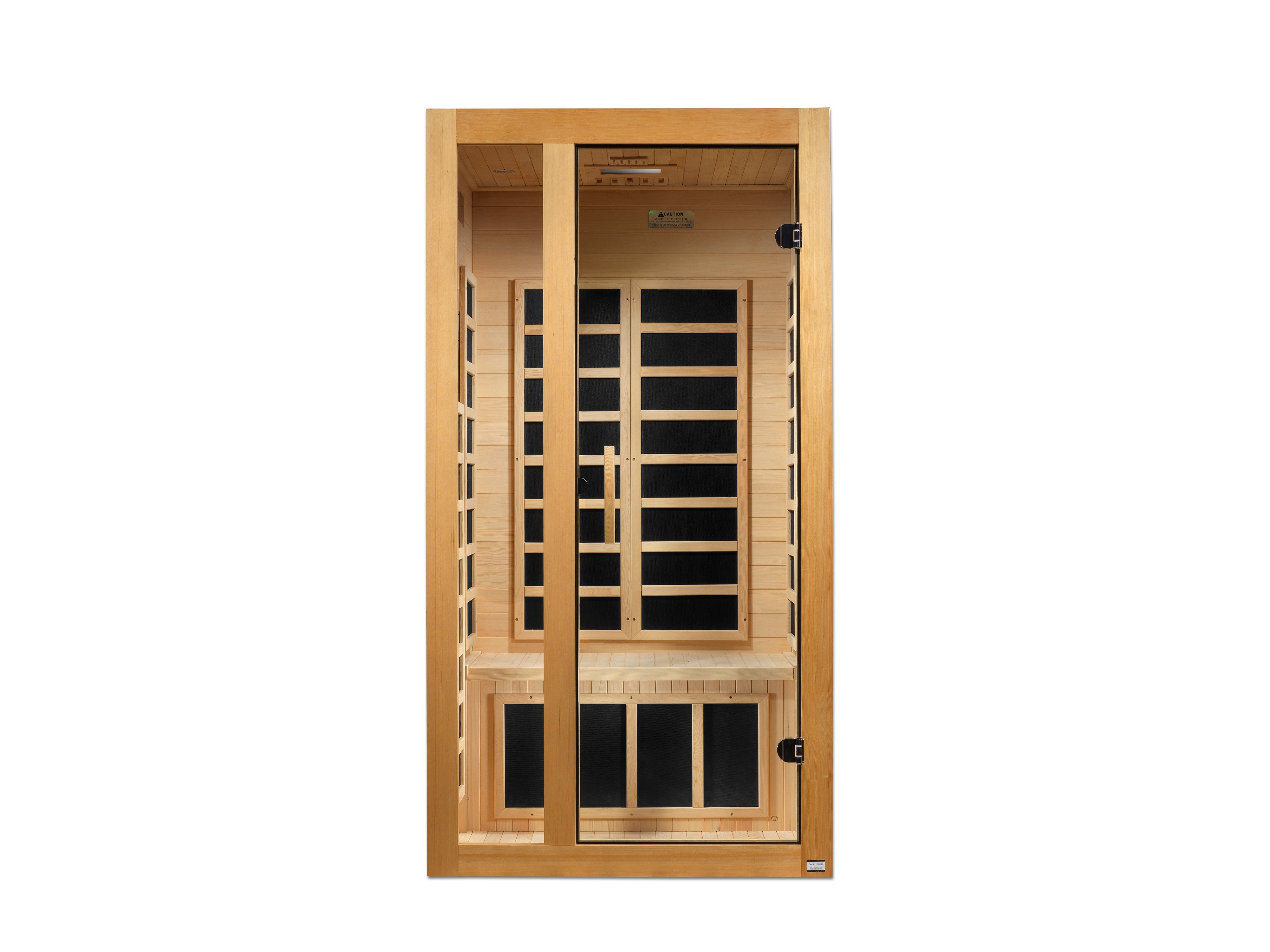 Dynamic Gracia 1-2 Person Low EMF FAR Infrared Sauna - Side view