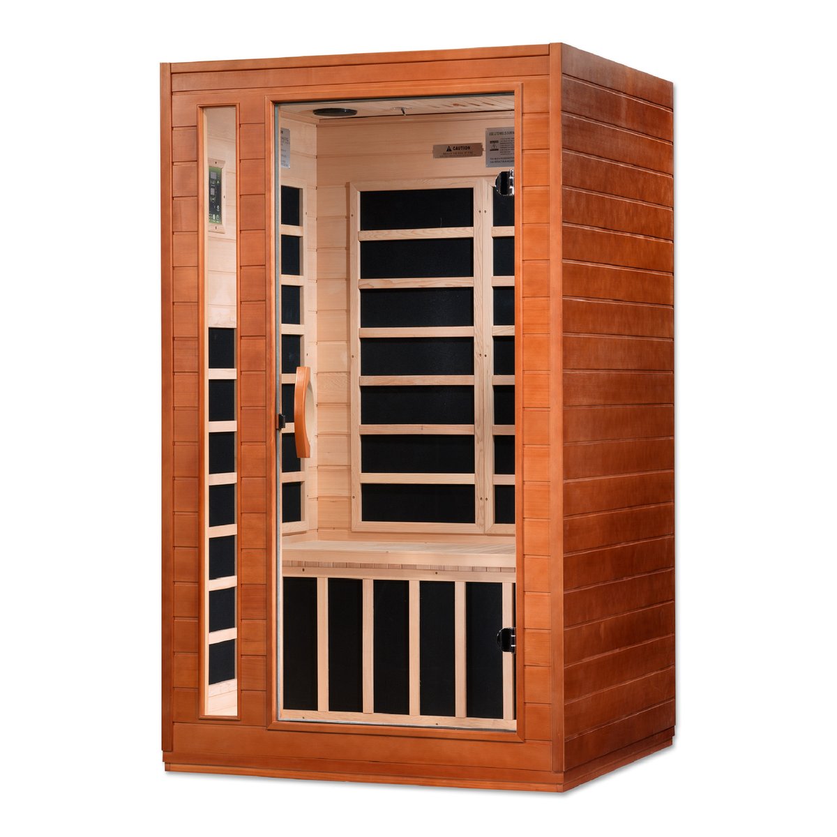Dynamic Cordoba Elite 2-Person Ultra Low EMF FAR Infrared Sauna (Canadian Hemlock)