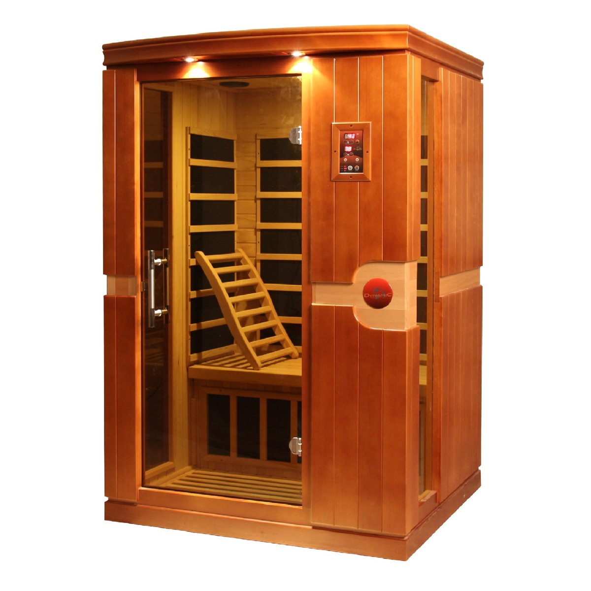 Dynamic Venice Elite 2-Person Ultra Low EMF FAR Infrared Sauna (Canadian Hemlock)