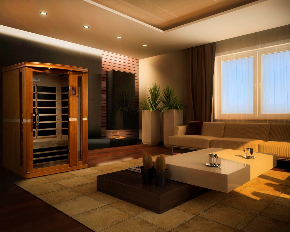 Dynamic Vittoria Elite 2-Person Ultra Low EMF FAR Infrared Sauna (Canadian Hemlock)