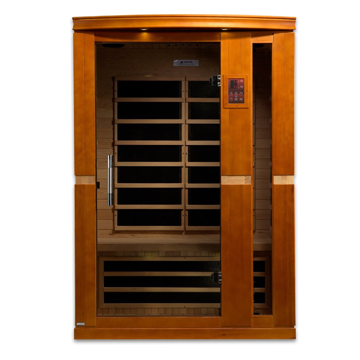 Dynamic Vittoria Elite 2-Person Ultra Low EMF FAR Infrared Sauna (Canadian Hemlock)