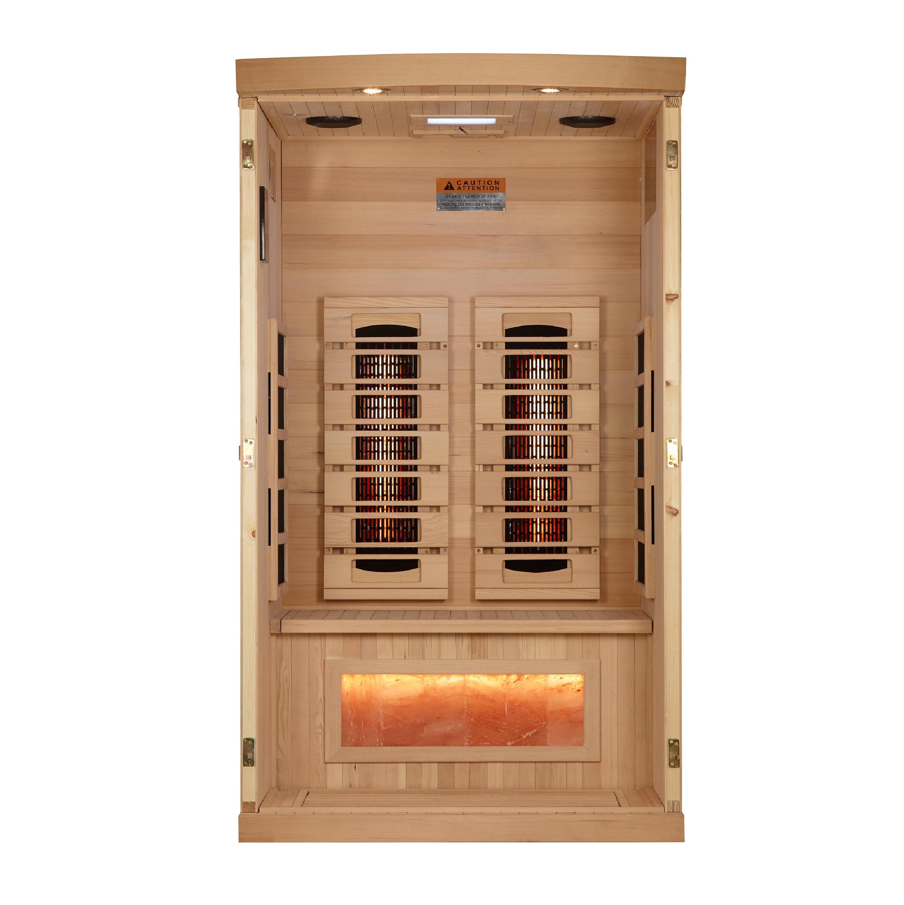 Golden Designs 8000 Reserve 1-2 Person Full Spectrum Infrared Sauna