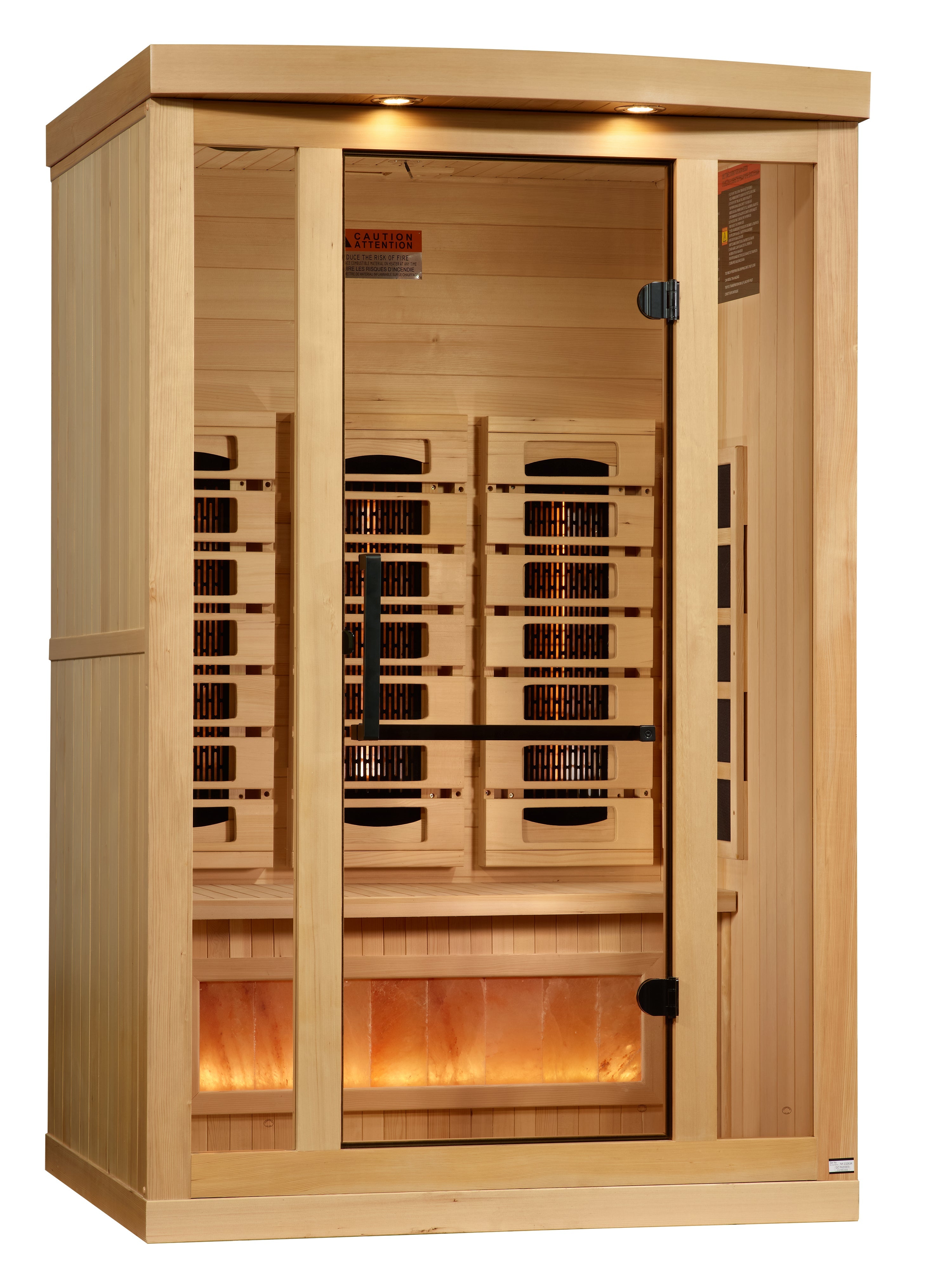 Golden Designs 8000 Reserve 2 Person Full Spectrum Infrared Sauna - right