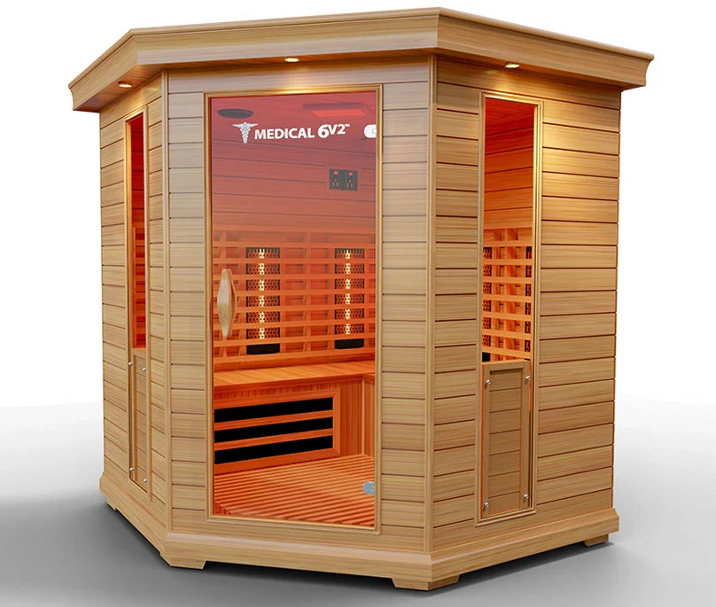 Medical 6 Plus™ Full Spectrum Indoor Sauna