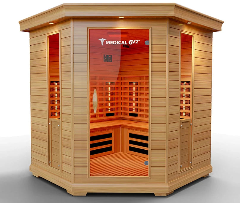 Medical 6 Plus™ Full Spectrum Indoor Sauna