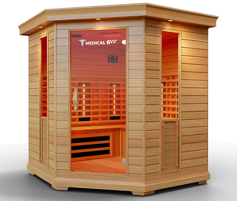 Medical 6 Plus™ Full Spectrum Indoor Sauna