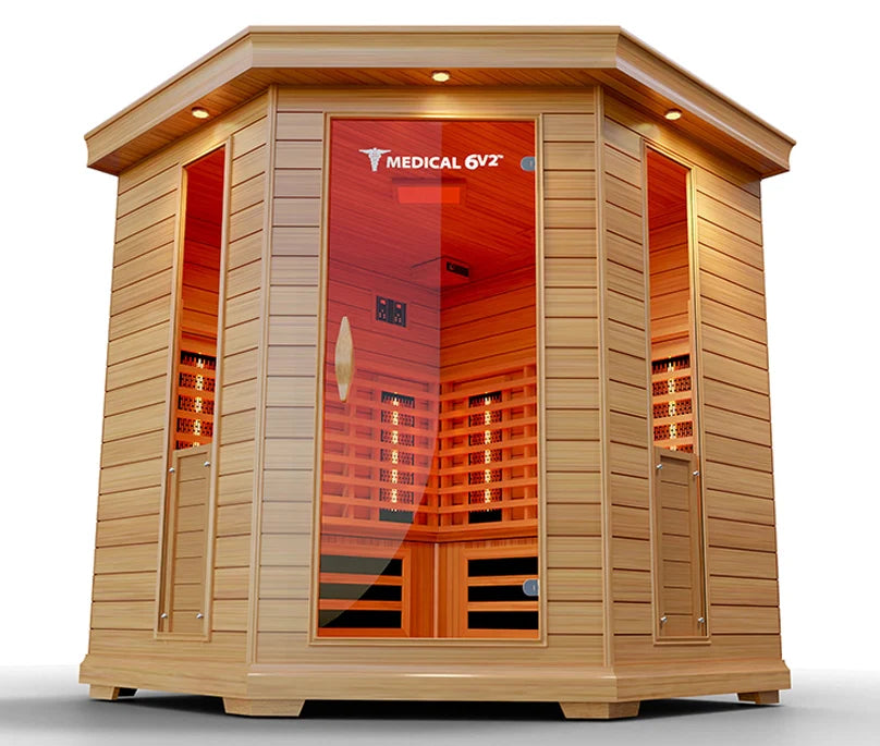 Medical 6 Plus™ Full Spectrum Indoor Sauna