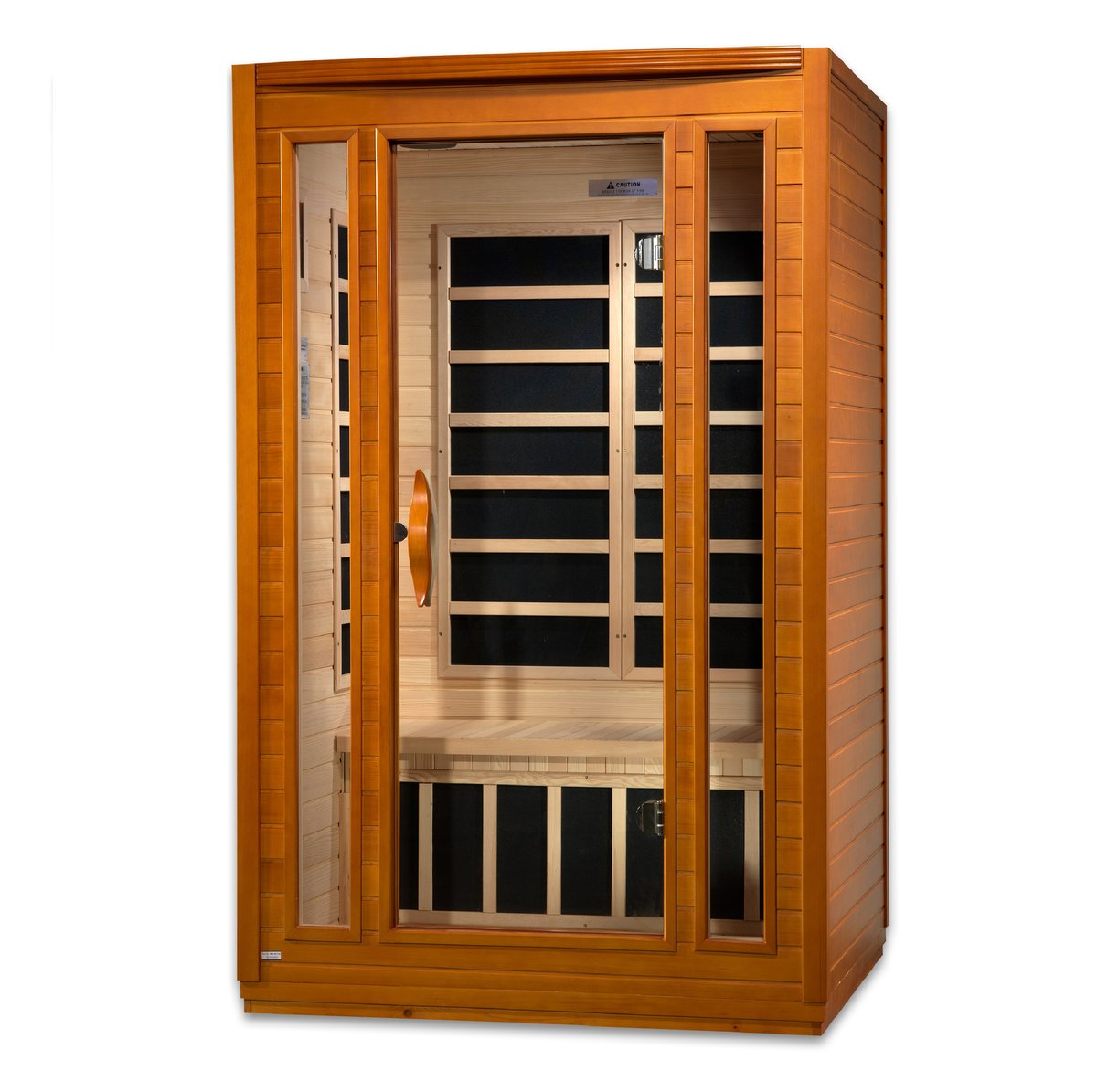 Dynamic San Marino 2-Person Low EMF FAR Infrared Sauna (Canadian Hemlock)