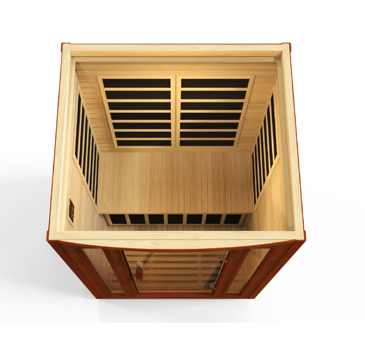 Dynamic San Marino 2-Person Low EMF FAR Infrared Sauna (Canadian Hemlock)
