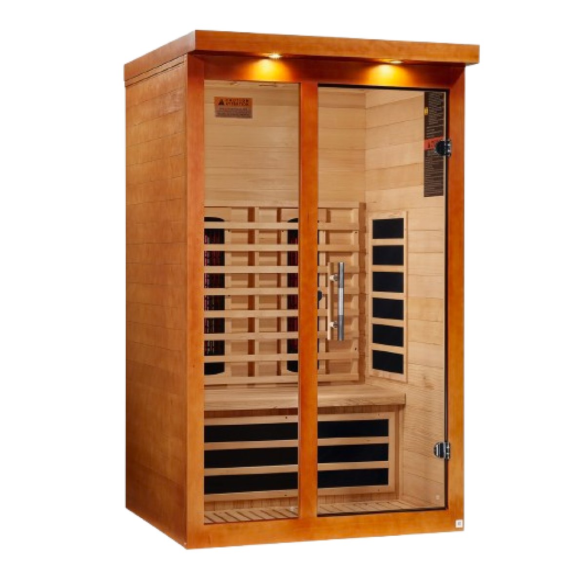 Dynamic Llumeneres 2-Person Full Spectrum Near Zero EMF FAR Infrared Sauna (Canadian Hemlock)