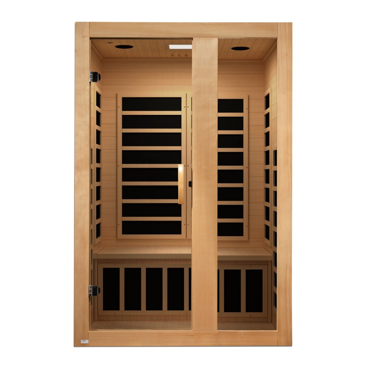Dynamic Serena Elite 2-Person Ultra Low EMF FAR Infrared Sauna (Canadian Hemlock)