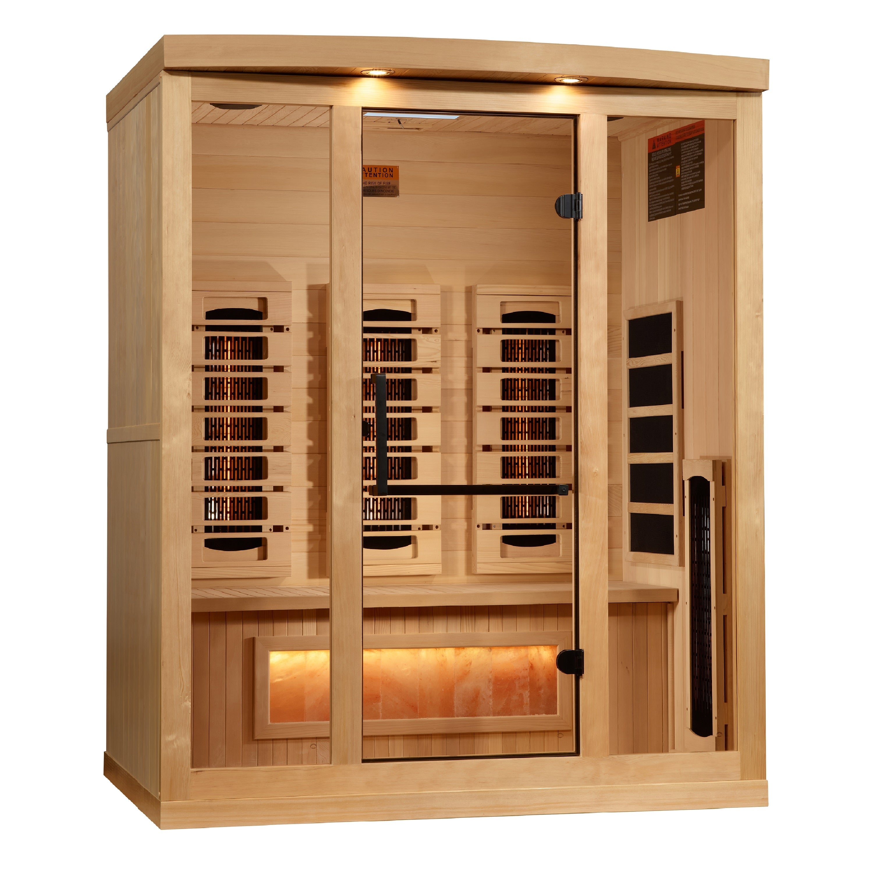 Golden Designs 8000 Reserve 3 Person Full Spectrum Infrared Sauna