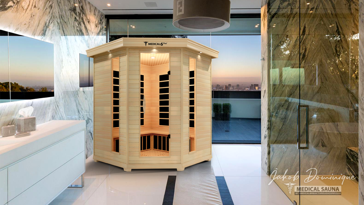 Medical 6 Plus™ Full Spectrum Indoor Sauna